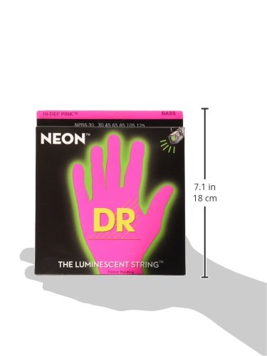 DR Strings HI-DEF NEON Bass Guitar Strings (NPB6-30)