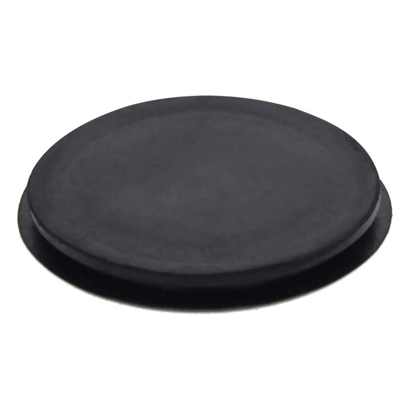 Bettomshin Rubber Grommet 20Pcs 45mm Mounting Dia Oil Resistant Armature Rubber Grommets for Wiring Cable Black