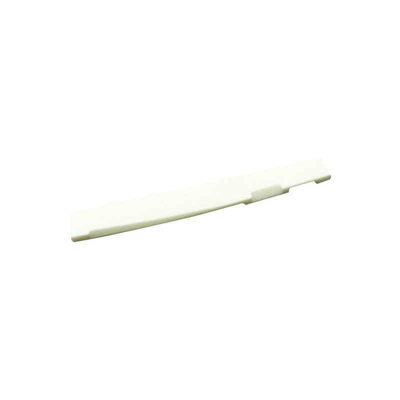 Musiclily 6 String Acoustic Guitar Bone Bridge Slotted Saddle Guitar Parts(Pack of 2) DJ-12 72x3x9mm