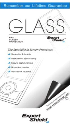 GLASS by Expert Shield - THE ultra-durable, ultra clear screen protector for your: Lumix ZS100 / ZS200 - GLASS