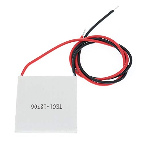 Lexiesxue 5pcs TEC1-12706 40 x 40MM 12V 60W Heatsink Thermoelectric Cooler Cooling Peltier Plate Module