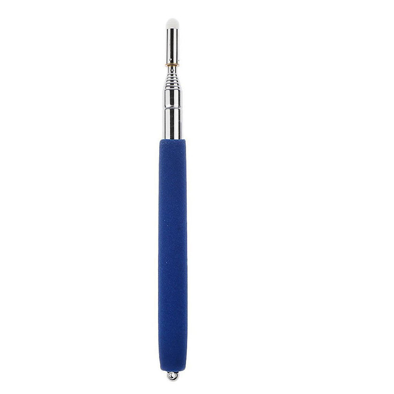 OULII Hand Pointer Extendable Telescopic Retractable Learning Resources Pointer Handheld Presenter Classroom Whiteboard Pointer (Blue) Blue