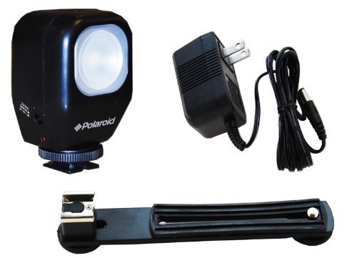 Polaroid Studio Series Camcorder Video Light Includes Mounting Bracket