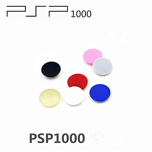 Gametown 2 PCS Analog Joystick Stick Button Controller Cap Thumbstick Cover for Fat PSP 1000 PSP 1001（Black）