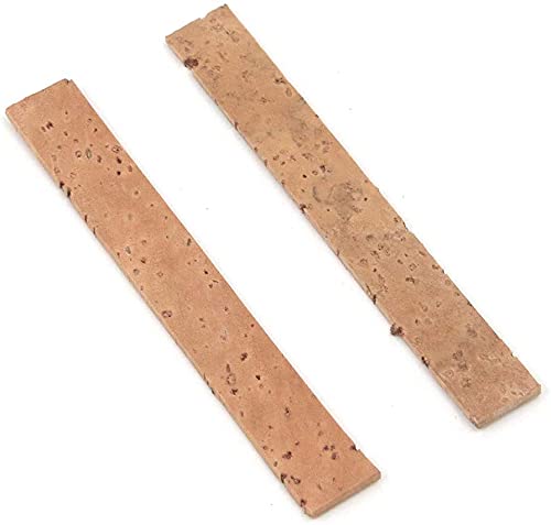 Jiayouy 10PCS Clarinet Neck Joint Cork Sheet + 17pcs Clarinet Leather Pads Instrument Repair Accessories Replacement Kit