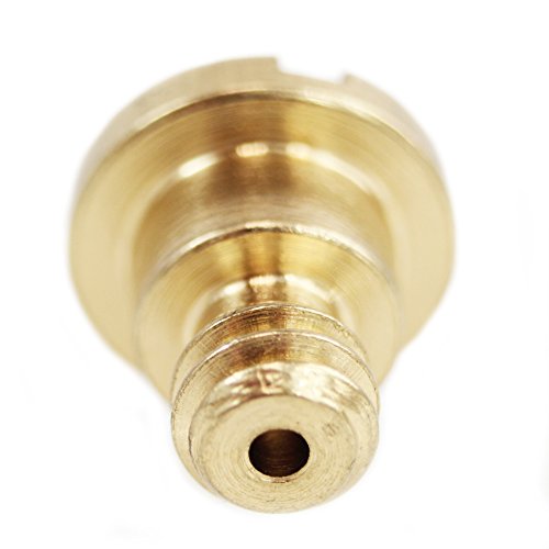 CamDesign 2 Pieces Brass 1/4" Screw for Camera Leather case Tripod Hole Connector