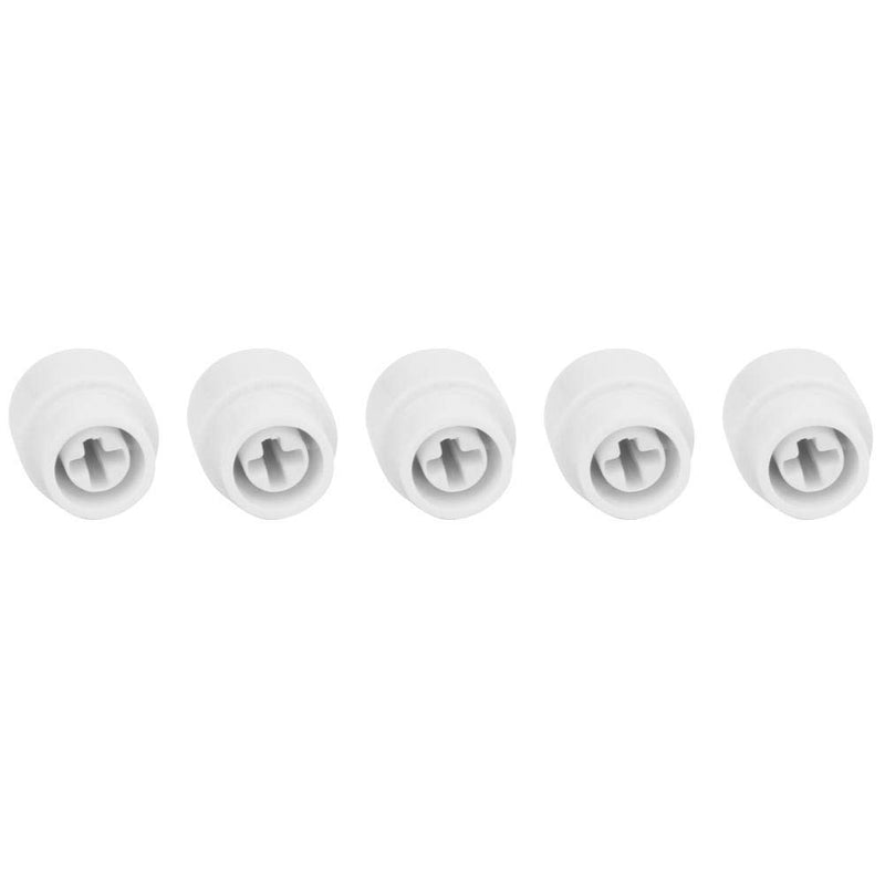 Bnineteenteam 10PCS Electric Guitar Pickup Switch Tip Cap Knob for Telecaster Tele Parts Knob Cap White