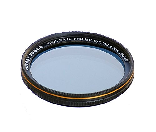 [AUSTRALIA] - Fotasy 43mm Ultra Slim Circular PL Lens Filter, Nano Coatings MRC Multi Resistant Coating Oil Water Scratch, 16 Layers Multi-Coated 43mm CPL Filter 