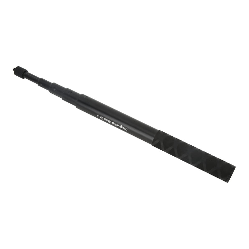 Extendable Selfie Stick, Telescopic Monopod 1/4in Interface Antiskid Handle 25mm Maximum Pipe Diameter Aluminium Alloy for Live