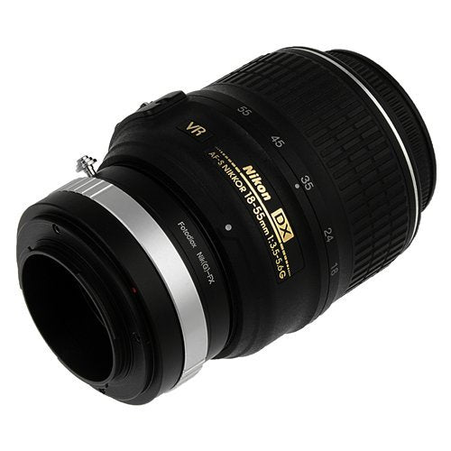 Fotodiox Lens Mount Adapter Compatible with Nikon Nikkor F Mount G-Type D/SLR Lens on Fuji X-Mount Cameras Nikon F G-Type Standard