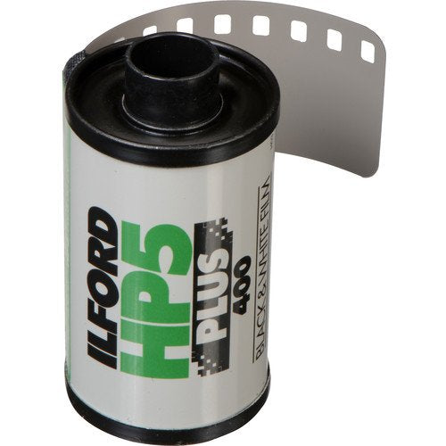 Ilford 1574577 HP5 Plus, Black and White Print Film, 35 mm, ISO 400, 36 Exposures (Pack of 4) 2 PACK