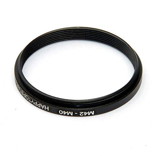 Metal M42 to M40 Male to Female 42mm to 40mm M42-M40 Step-Down Coupling Ring Adapter for Lens Filter