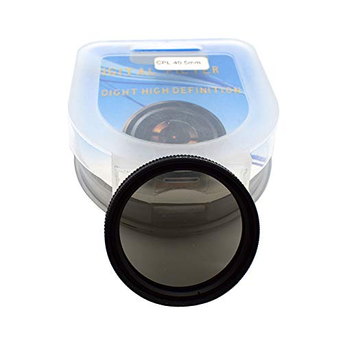 40.5mm CPL Filter with Lens Caps Circular Polarizing Filter for Sony E-Mount 16-50mm f/3.5-5.6 Lens for Sony Alpha a6600 a6500 a6400 a6300 a6100 a6000 a5100 a5000,ULBTER CPL Lens Filter & Lens Cover