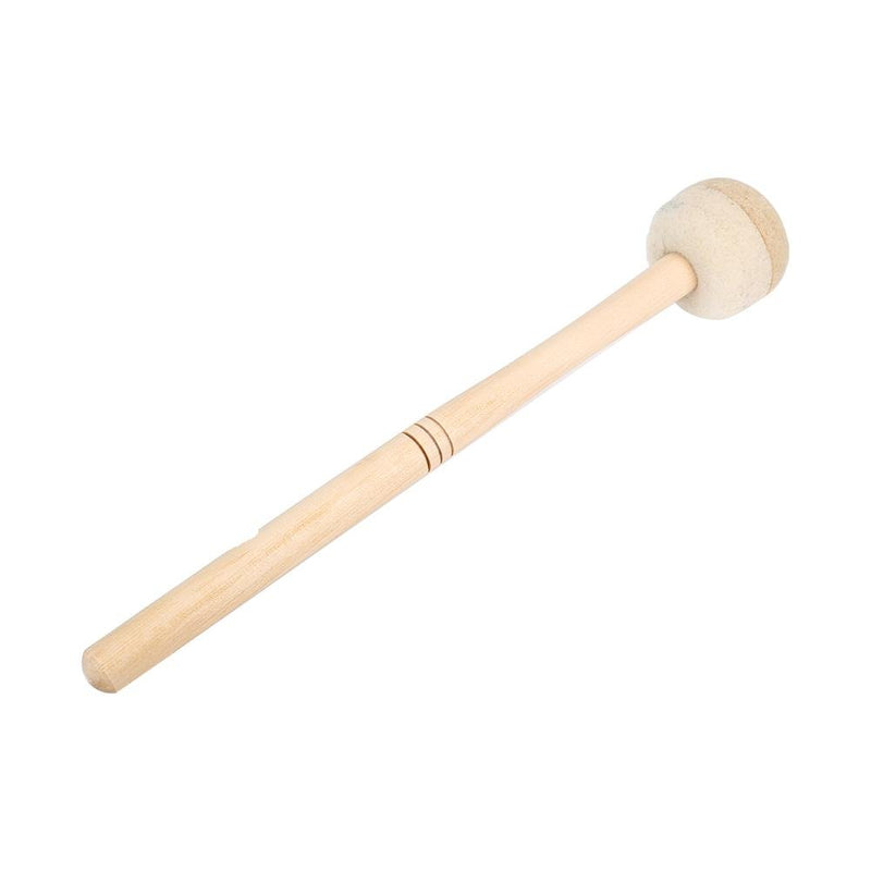 Portable Durable Bass Drum Hammer Maple Stick Wool Felt Head Mallets Hammer Percussion Instrument Accessory