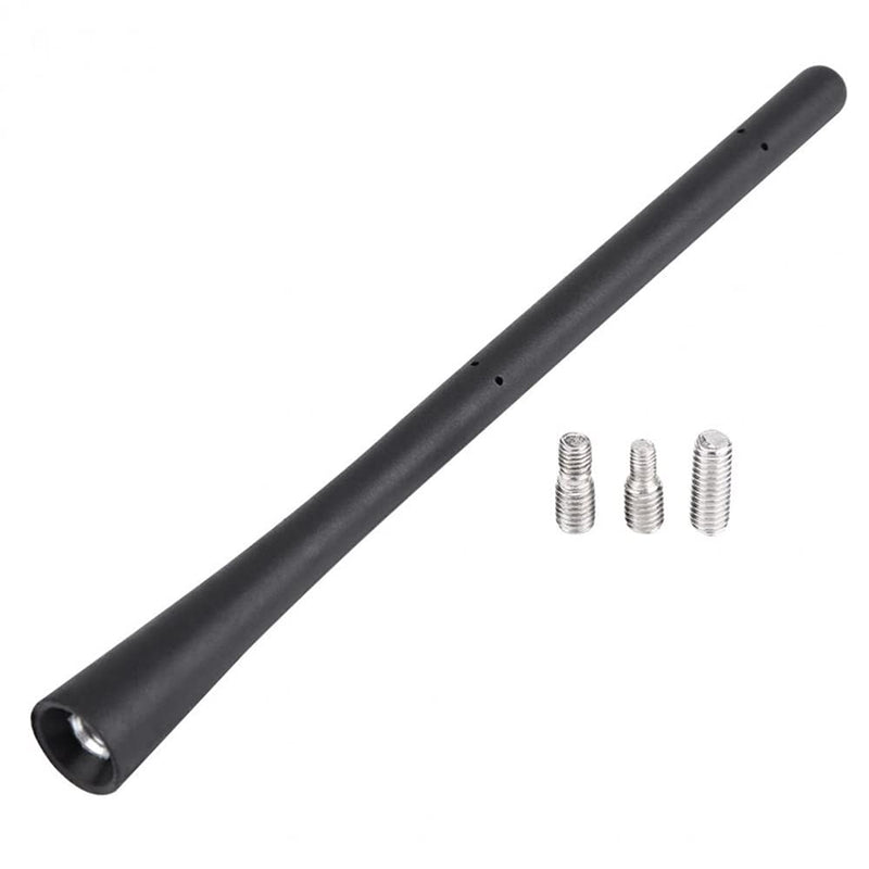 7'' Harley Short Antenna Mast Antenna Flexible Rubber AM/FM for 1989-2017 Har-Ley Electra Road Tour Ultra Classic Pack of 2 Antenna 4-Black