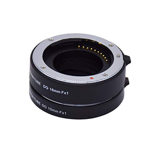 FX Mount Auto Focus Extension Tube Set for Fujifilm Mirrorless Camera,Macro Extension Tube Set Kit for Extreme Close-up, fits Fujifilm FX