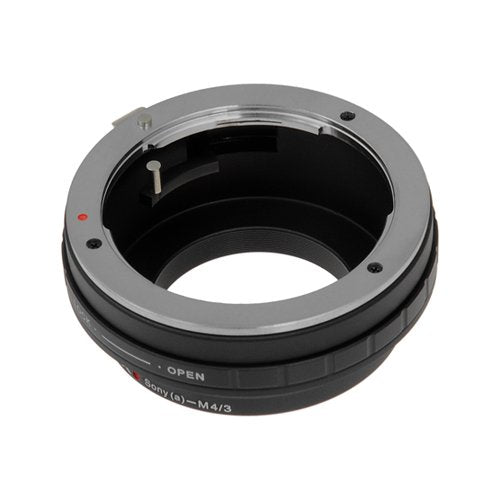 [AUSTRALIA] - Fotodiox Lens Mount Adapter with Aperture Dial, Digital Sony Alpha, Minolta AF Lens to MFT Micro 4/3 Four Thirds System Camera Mount Adapter, for Olympus PEN E-PL1, E-PL1s, E-PL2, E-PL3, E-P2, E-P3, E-M, OM-D, E-M5, Panasonic Lumix DMC-G1, G2, G3, G10,... 