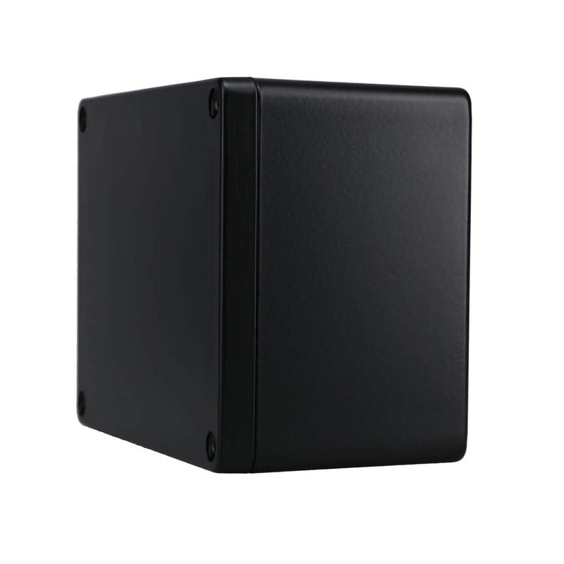 BUD Industries AN-1305-AB IP68 Aluminum Enclosure 5.83" L x 4.25" W, Black