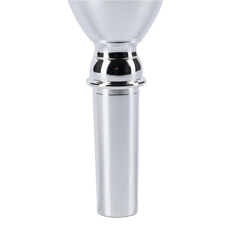 EastRock Trombone Mouthpiece,Silver Plated Trombone Mouthpiece 6.5AL,Gift for Trombone Players JDTM-6.5AL