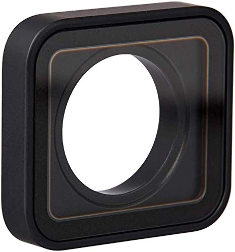 Gopro Hero 5/6/7 Glass Cover Protective Black Glass Protective Cover Sports Camera Accessory Kit Bag to Protect The Lens Replacement (Black) Protective Lens