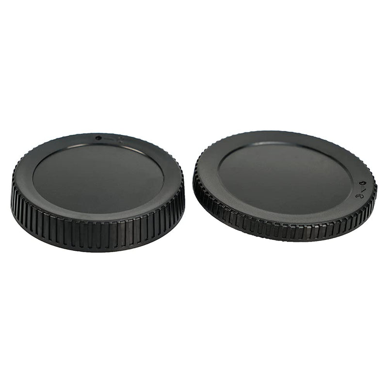 [AUSTRALIA] - NIYI 2Sets Camera Body Cap and Lens Rear Cap Kit, Compatible with Nikon Z Mount Mirrorless Camera Rear Lens Protector Cover and Body Protector Set 
