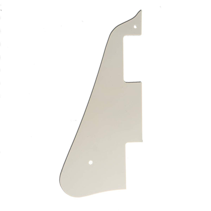 Musiclily Guitar Pickguard for China Made Epiphone Les Paul Standard Modern Style, 4Ply Parchment Pearl