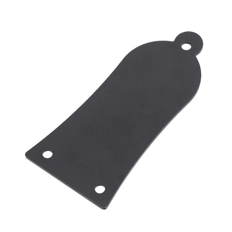 Vbest life 3 Ply Metal Guitar Truss Rod Cover Plate Including Screws 3 Holes Guitar Bass Accessory Replacement Black