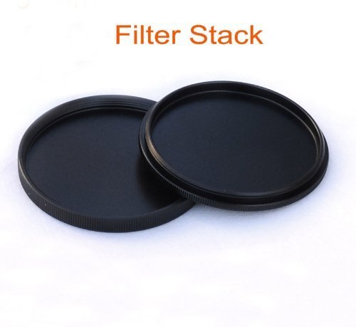 [AUSTRALIA] - Fotasy 82mm Metal Filter Stack Caps, Filter Stack 82mm, Aluminum Alloy, Slim Stack fits 82mm UV CPL Fader ND Filter 