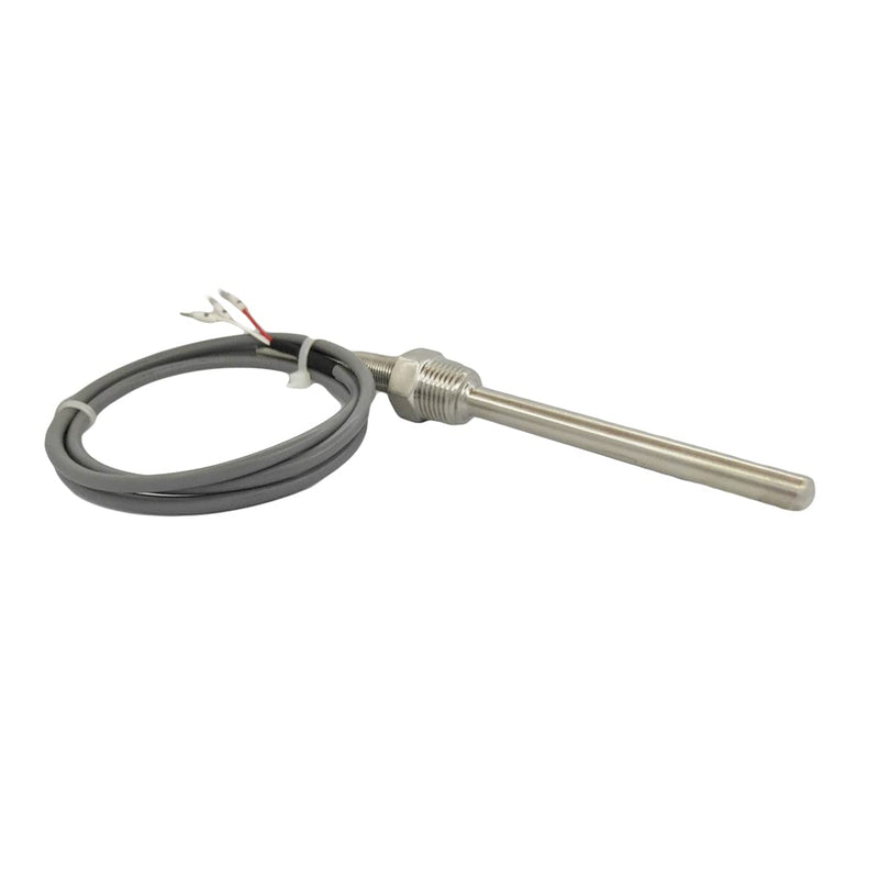 [AUSTRALIA] - RTD PT100 Temperature Sensors Stainless Steel Waterproof Proof Probe, 1/2” NPT Threads & 2m PVC Cable 