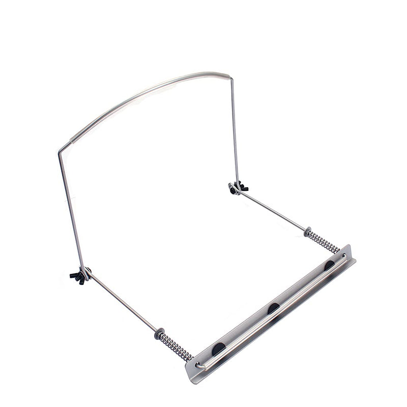 Alnicov Harmonica Holder Neck Holder Stand for 24-Hole Harmonicas Silver