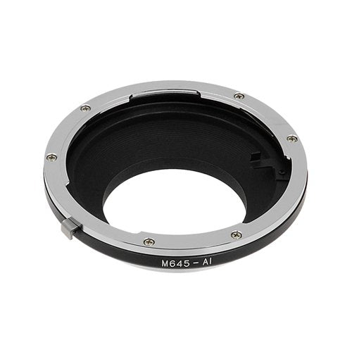 Fotodiox Pro Lens Mount Adapter Compatible Mamiya 645 MF Lenses to Nikon F-Mount Cameras