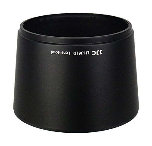 JJC LH-J61D Black Bayonet Lens Hood for Olympus 40-150mm f/4-5.6 Zuiko ED Zoom Lens Replaces OLYMPUS Lens Hood LH-61D