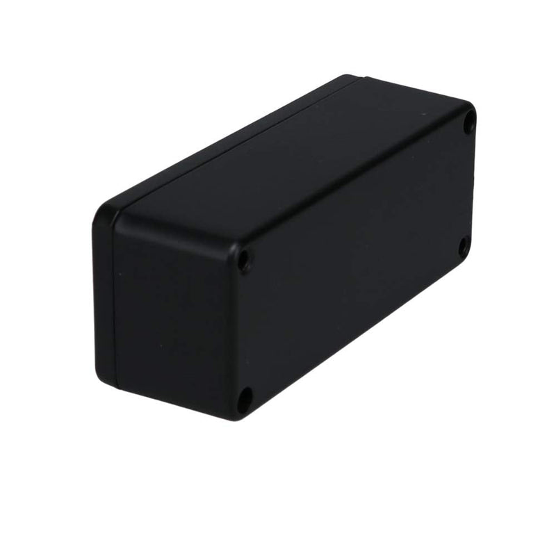 BUD Industries AN-1300-AB IP68 Aluminum Enclosure 3.53" L x 1.41" W, Black