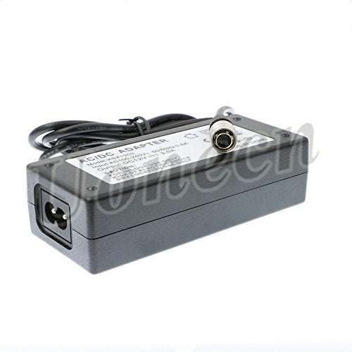 Uonecn AC/DC Sound Devices ZAXCOM PRO DC Power Adapter 12V 3A hirose 4 pin male