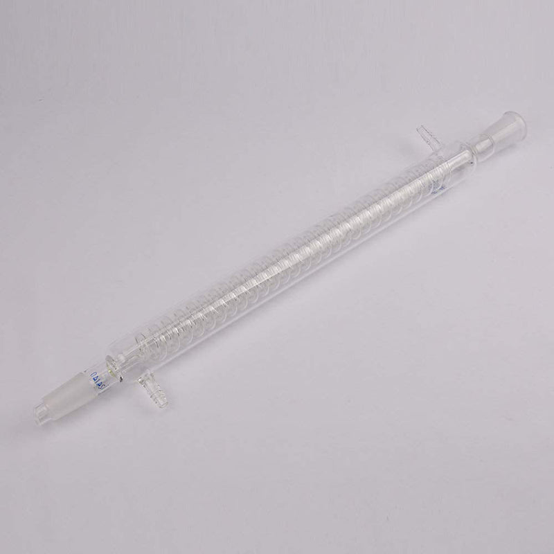 Labasics Borosilicate Glass Graham Condenser with 24/40 Joint 400mm Jacket Length Lab Glass Condenser 400 mm