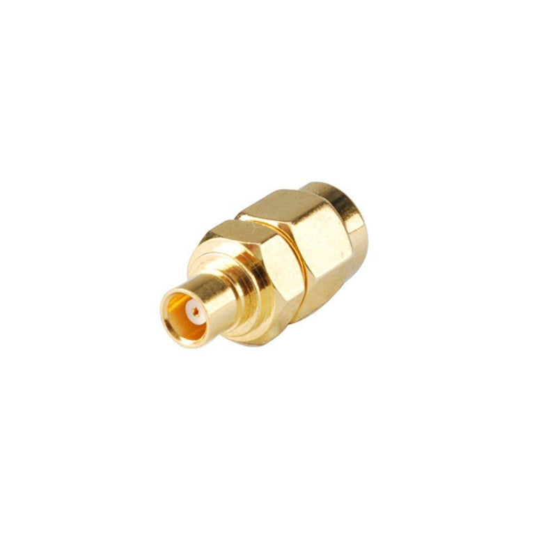 DHT Electronics RF coaxial Coax adadpter SMA Male to MCX Female Pack of 2