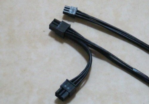 PCIe PCI-e Dual 6 pin Power Cable for Mac G5 nVidia ATI Video Card