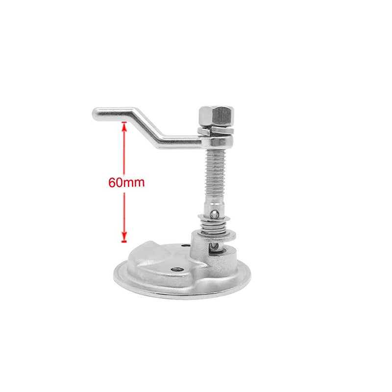 Boat Cam Latch 316 Stainless Steel Marine Boat Hatch Latchs Cam Hatch Pulls with Back Plate Pack of 2