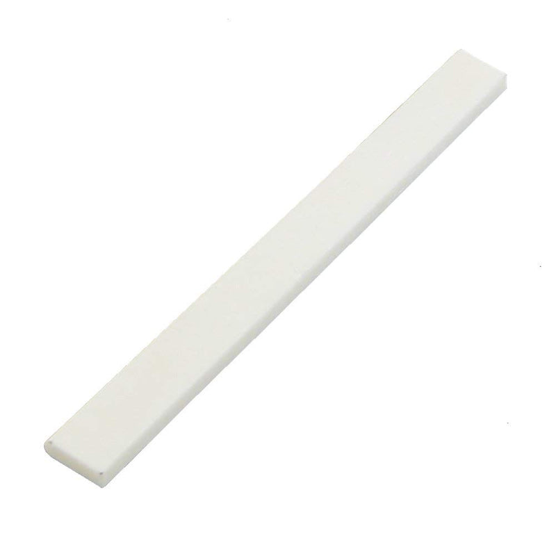 Classical Guitar Bone Saddle, Guitar Bridge Saddle Blank for Classical Guitar Mandolin Banjo Ukulele, 80x9x2.7mm (Pack of 4) Classical Saddle