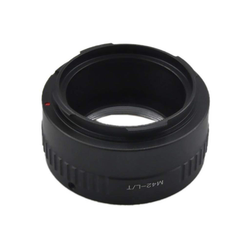 M42 to L/T Lens Adapter, Compatible with M42 (42x1mm) Screw Mount Lens to Leica L Mount Camera T,Typ701, yp701,TL,TL2,CL (2017), SL, Typ601,Typ601,S1 / S1R M42 to L/T adapter