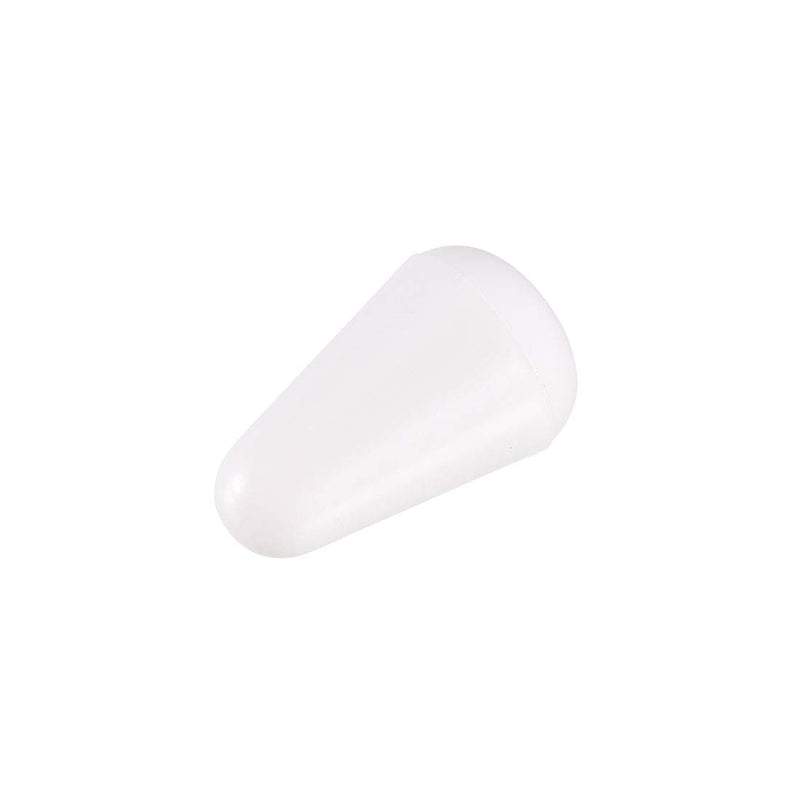 sourcing map M3.7 Plastic 5 Way Toggle Switch Knob Tip Caps for Electric Guitar Parts Accessories Switch Cap White 10pcs