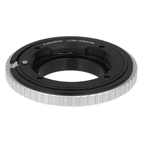 Fotodiox Lens Mount Adapter, Leica M Lens to Sony E-Mount NEX Camera with Macro Focusing Helicoid, Leica M - NEX Macro; fits Sony NEX 3, 5, 7 and NEX FS-100, VG10
