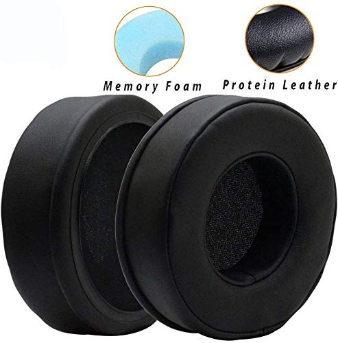 [AUSTRALIA] - Poyatu Earpads for Skullcandy Hesh 2 Hesh2 Bluetooth Wireless Over-Ear Headphones Replacement Ear Cushions Earbuds Ear Pads Repair Parts (Black1) 