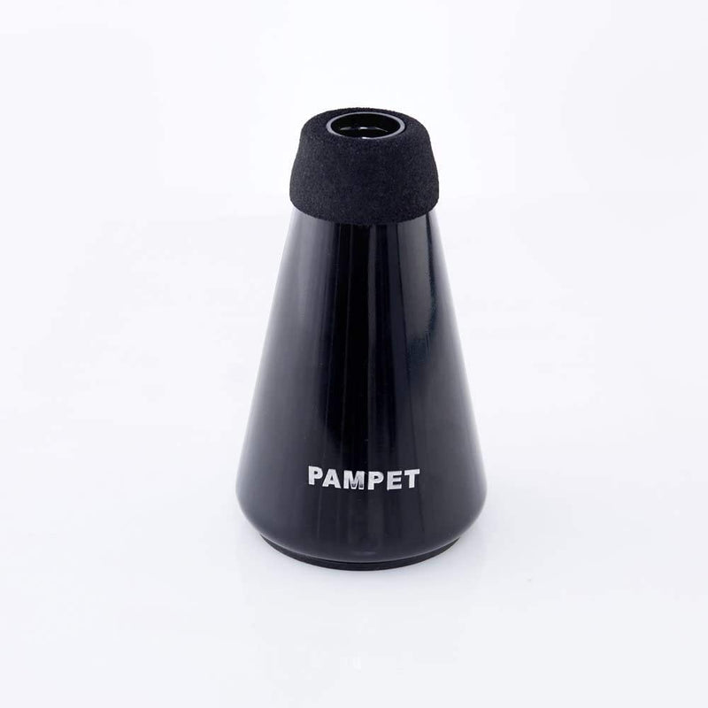 PAMPET Lightweight Practice Trumpet Mute Silencer Trumpet Straight Mute With 3C Trumpet Mouthpiece