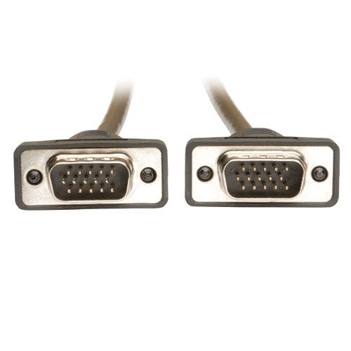 TRIPP LITE P502-015-SM Low Profile VGA RGB HD15 M/M 15-Feet Coaxial Monitor Cable
