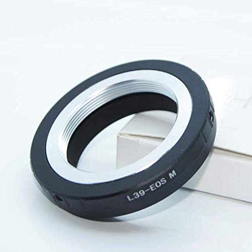 Compatible with for Leica L39 M39 39mm Mount Lens to & for Canon EOS M Mount Mirrorless Camera M1 M2 M3 M5 M6 M10 M50 M100 Camera L39 to EOS M lens adapter