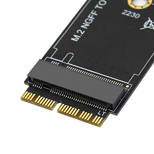 USECL M.2 NVME SSD Hard Disk Convert Adapter Card for Upgrade MacBook pro or Air,Use ONLY 2013-2017 Year latop.