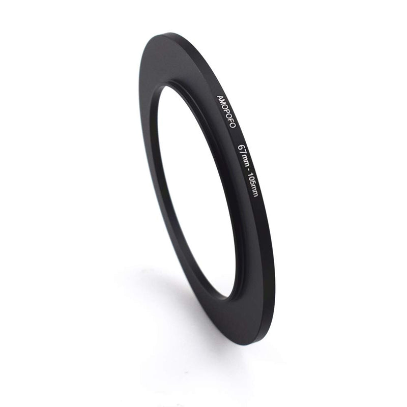 67mm to 105mm Camera Filters Ring Compatible All 67mm Camera Lenses or 105mm UV CPL Filter Accessory,67-105mm Camera Step Up Ring 67 to 105mm Step Up Ring Adapter