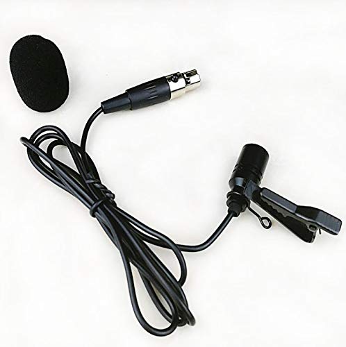 [AUSTRALIA] - 4P Mini XLR Microphone Church MIC Compatible for Shure QLXD24 SLX24 BLX188 SVX188 KCX14 KWS 899P Bodypack Transmitter 
