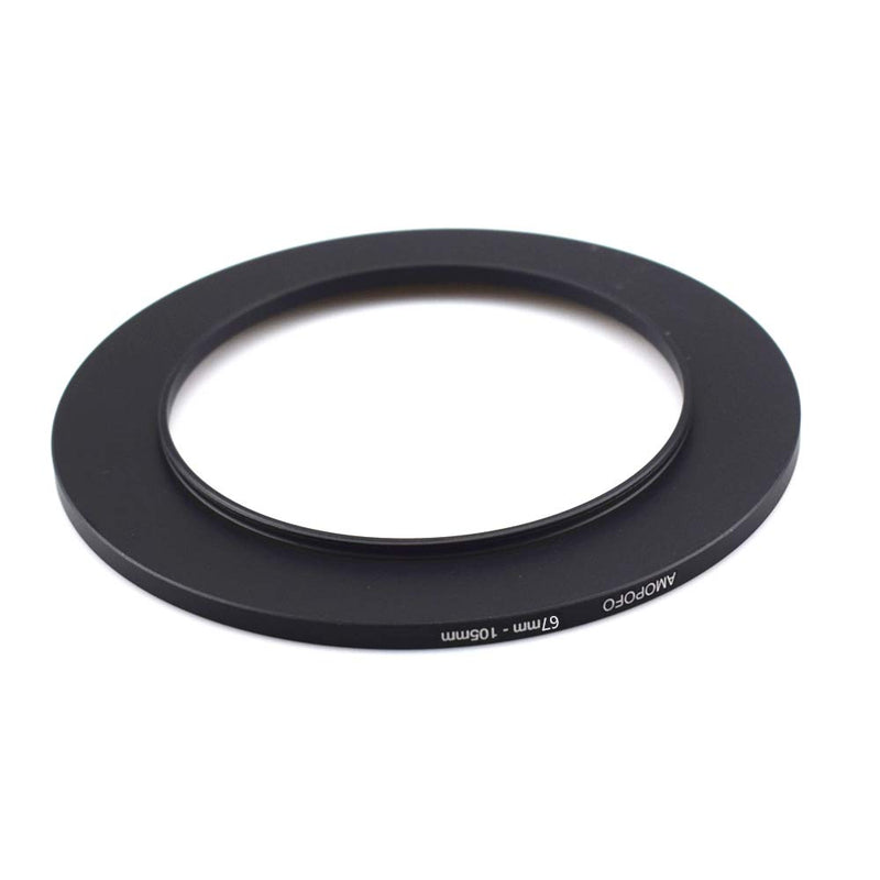 67mm to 105mm Camera Filters Ring Compatible All 67mm Camera Lenses or 105mm UV CPL Filter Accessory,67-105mm Camera Step Up Ring 67 to 105mm Step Up Ring Adapter